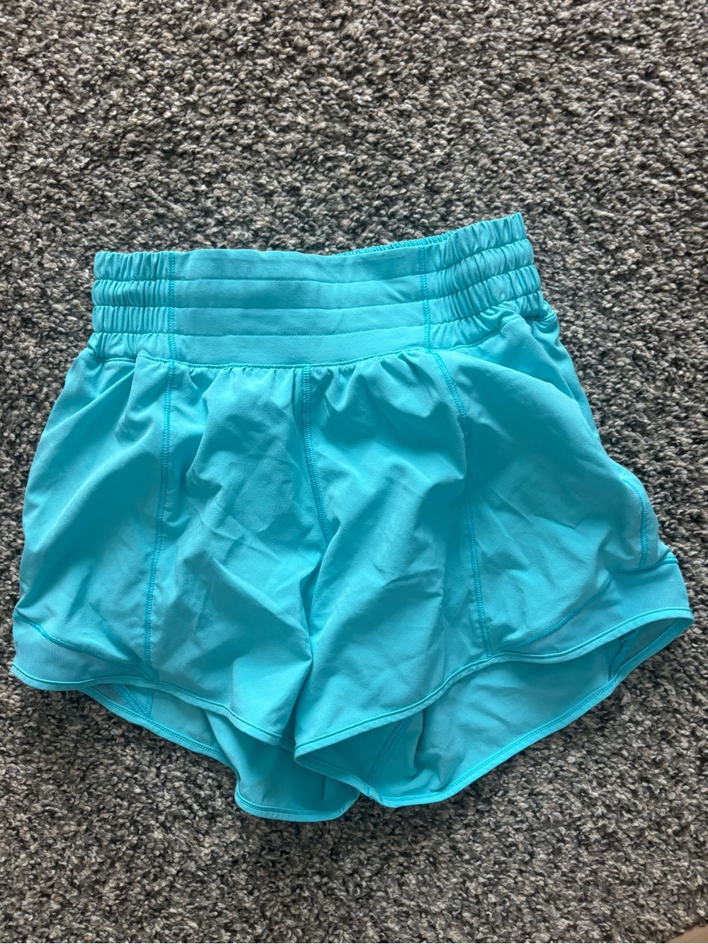 lululemon athletica Turquoise Athletic Shorts